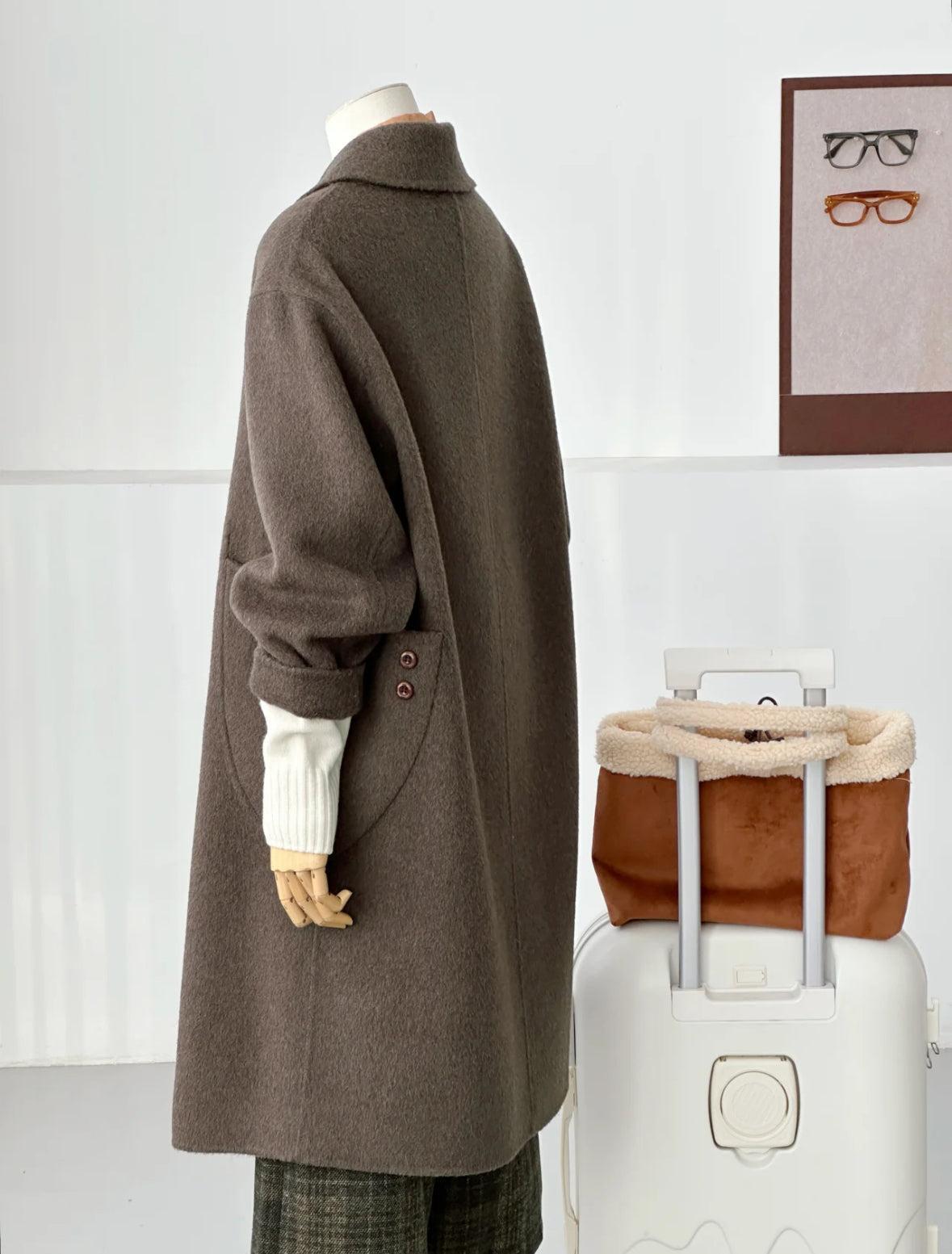 Venn Longline 100% Wool Trench Coat - 4 Colors