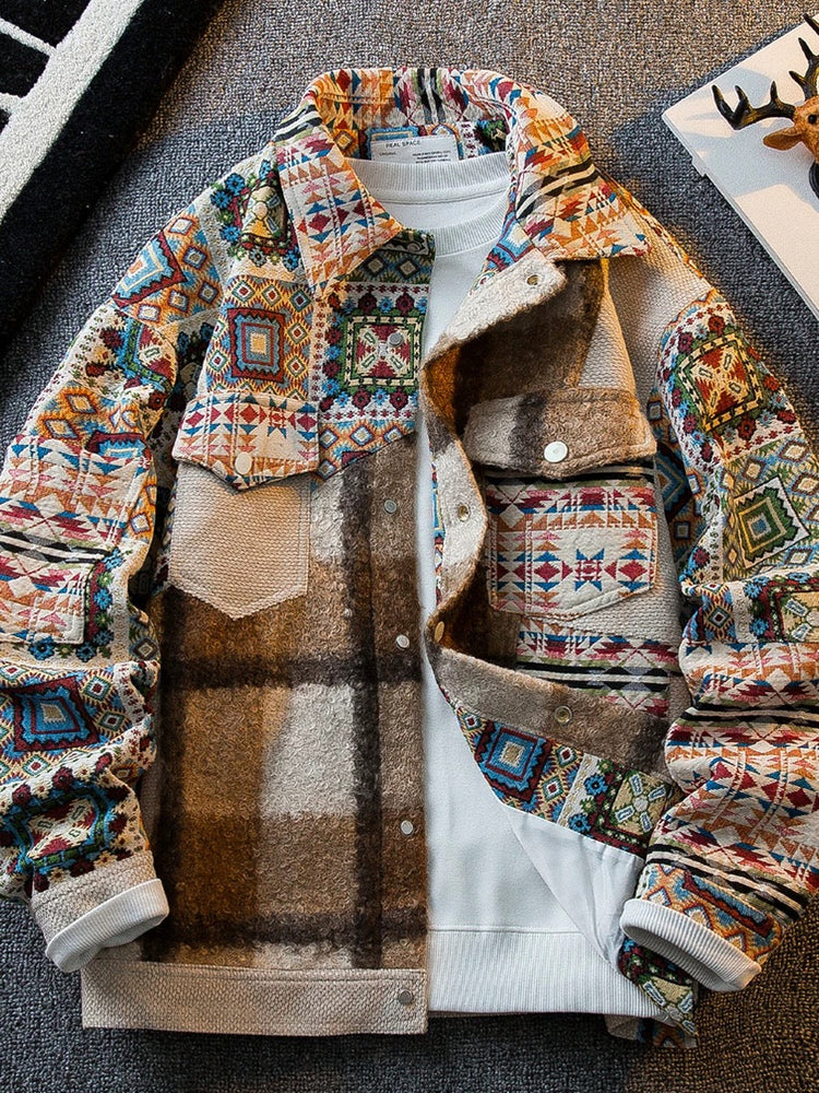 Tapestry Shirt Jacket