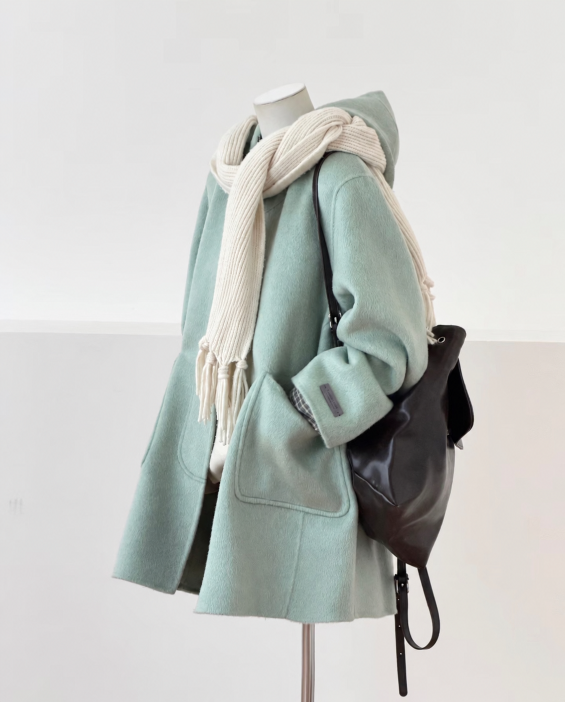 Sera 100% Wool Hooded Jacket