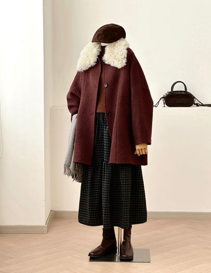 Aveline Suri Alpaca Wool-Blend Coat