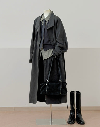 Arden Lyocell Cotton Trench Coat