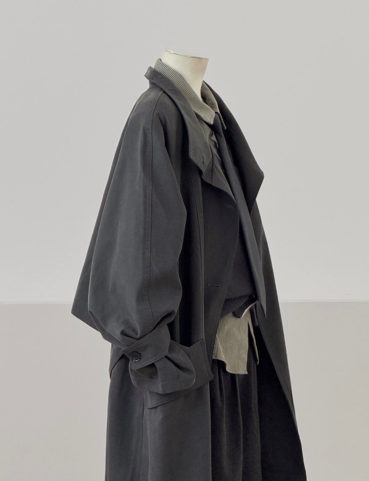 Arden Lyocell Cotton Trench Coat
