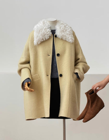 Aveline Suri Alpaca Wool-Blend Coat