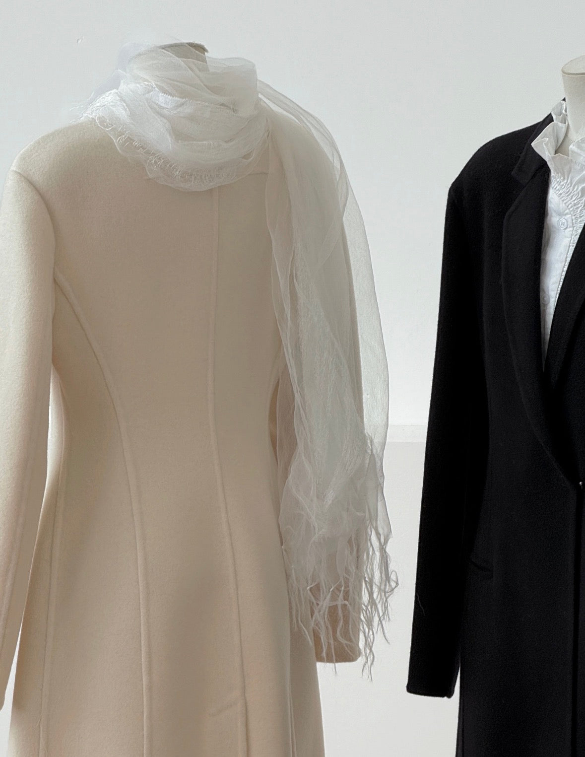 Celine Longline Cashmere Wool Coat