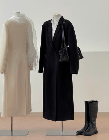 Celine Longline Cashmere Wool Coat
