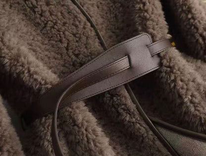 Sloane 100% Wool Belted Coat