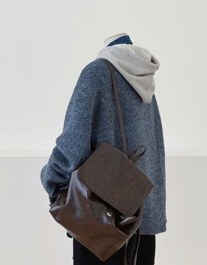 Slate Wool Shirt Jacket
