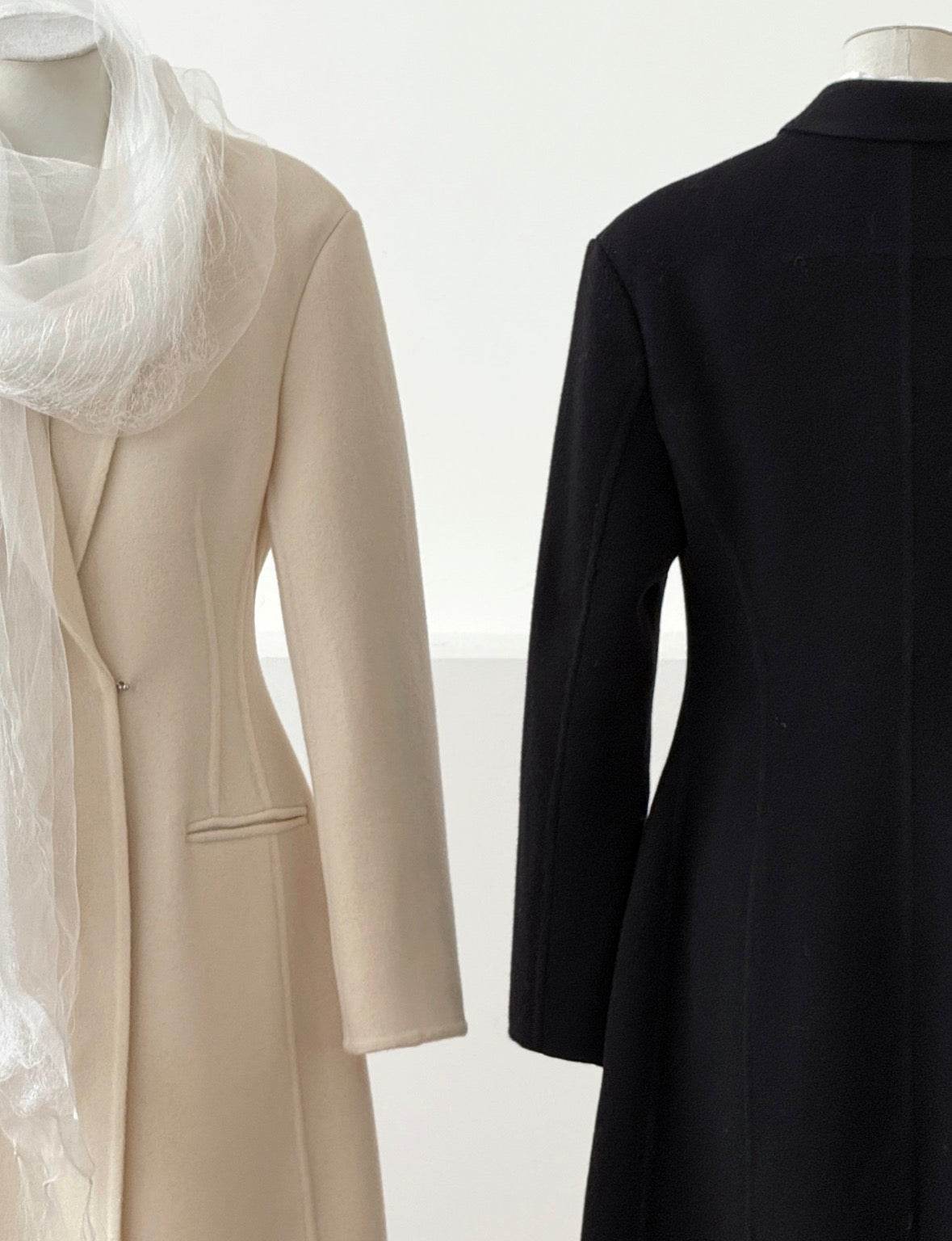 Celine Longline Cashmere Wool Coat