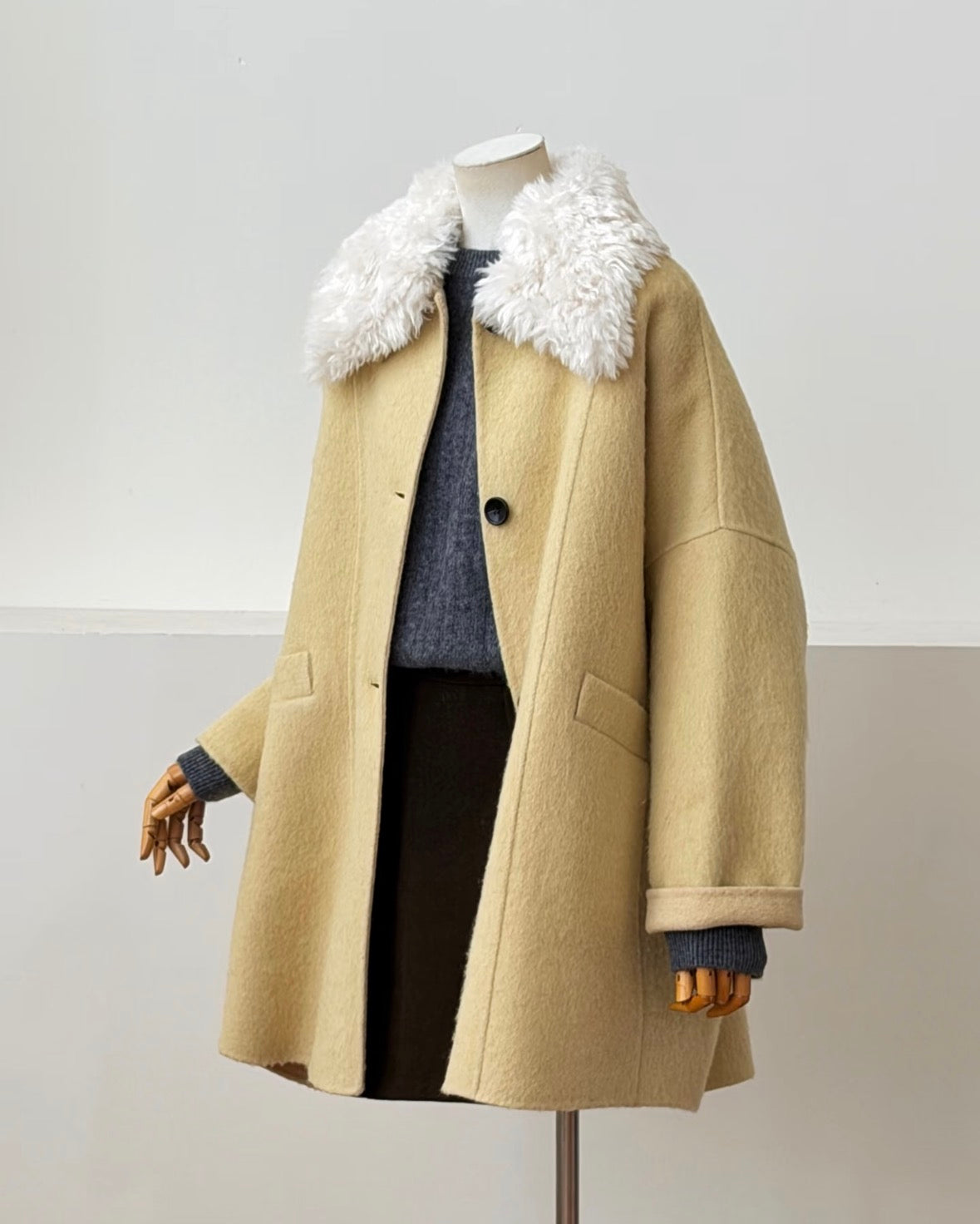 Aveline Suri Alpaca Wool-Blend Coat