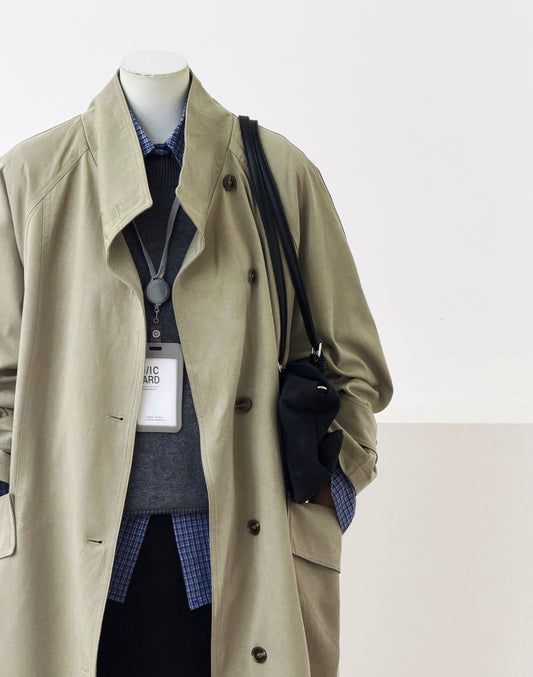 Arden Lyocell Cotton Trench Coat