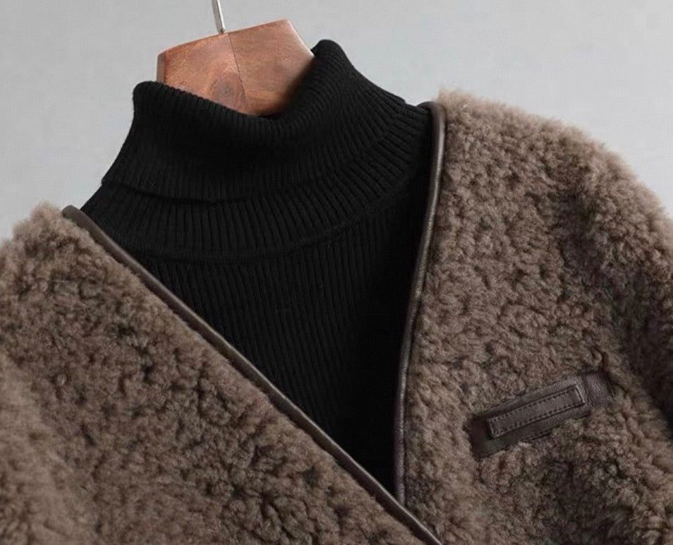 Sloane 100% Wool Belted Coat