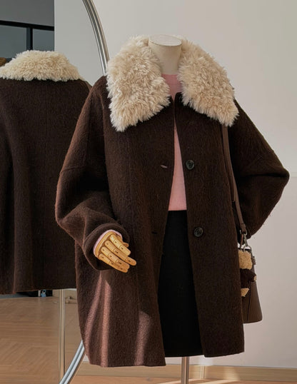 Aveline Suri Alpaca Wool-Blend Coat