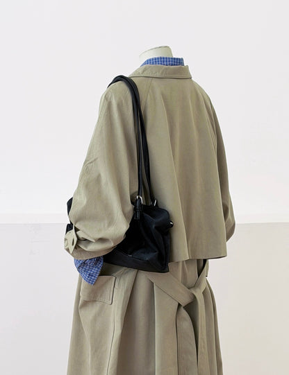 Arden Lyocell Cotton Trench Coat