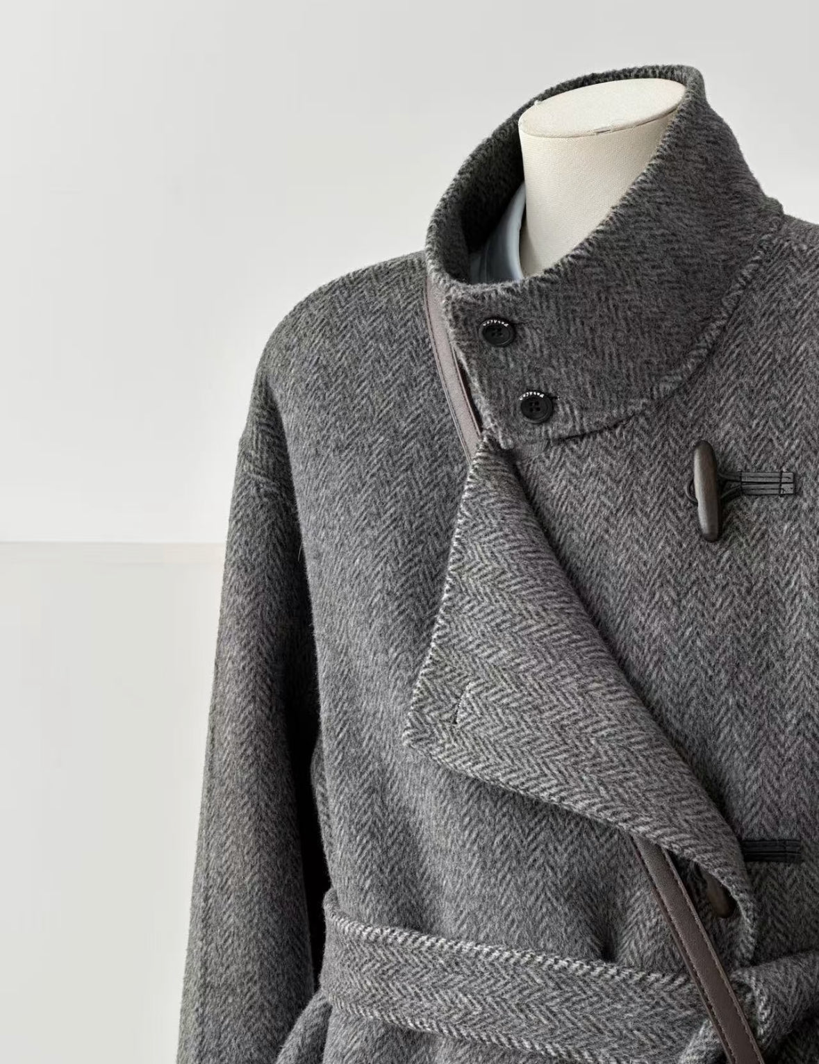 Astra Stand Collar Coat - 2 Colors