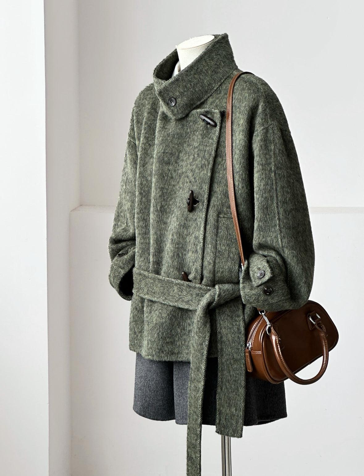 Astra Stand Collar Coat - 2 Colors
