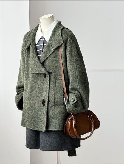 Astra Stand Collar Coat - 2 Colors