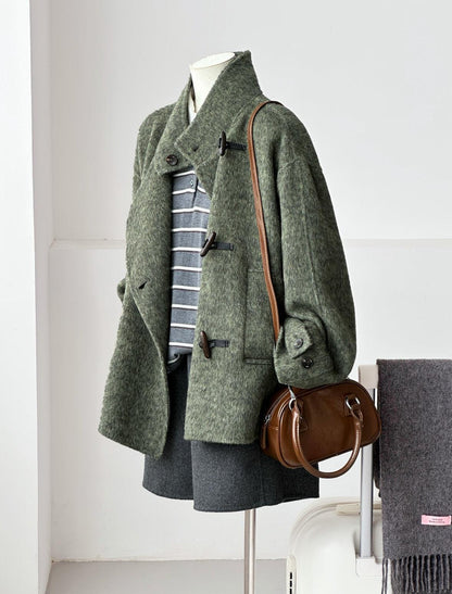 Astra Stand Collar Coat - 2 Colors