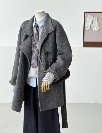 Astra Stand Collar Coat - 2 Colors