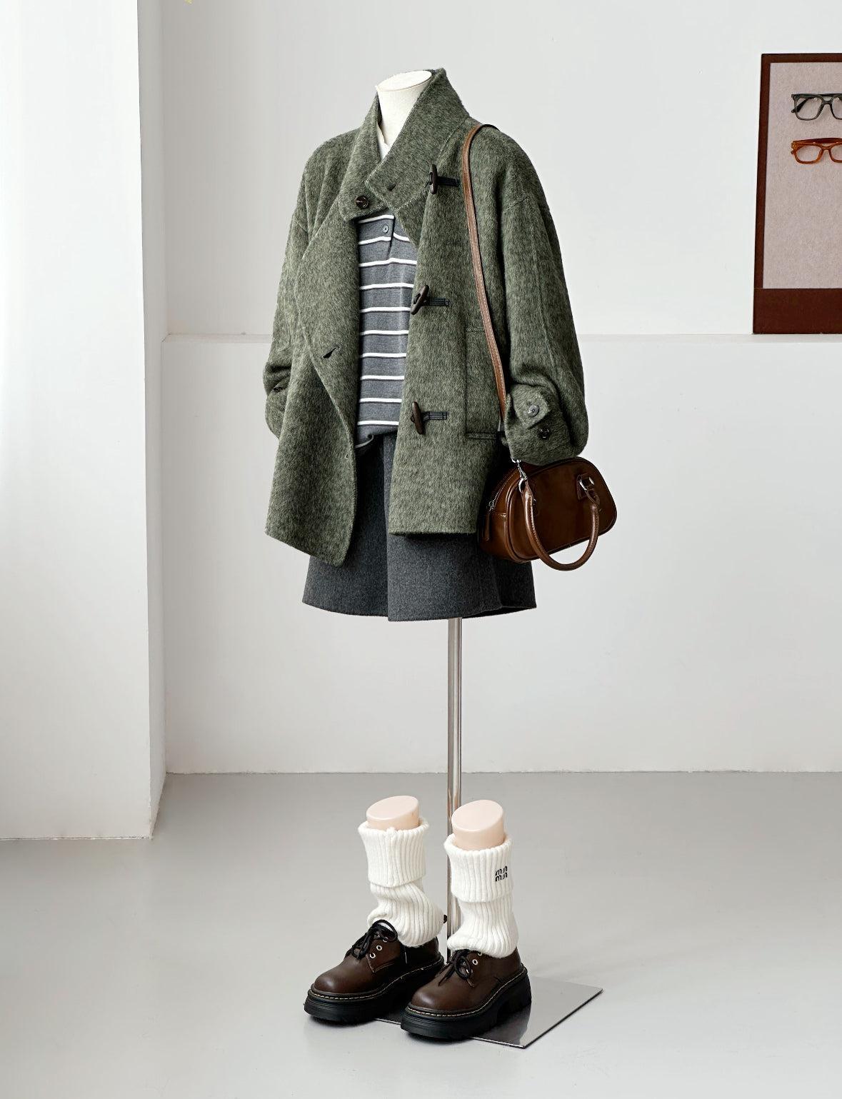 Astra Stand Collar Coat - 2 Colors