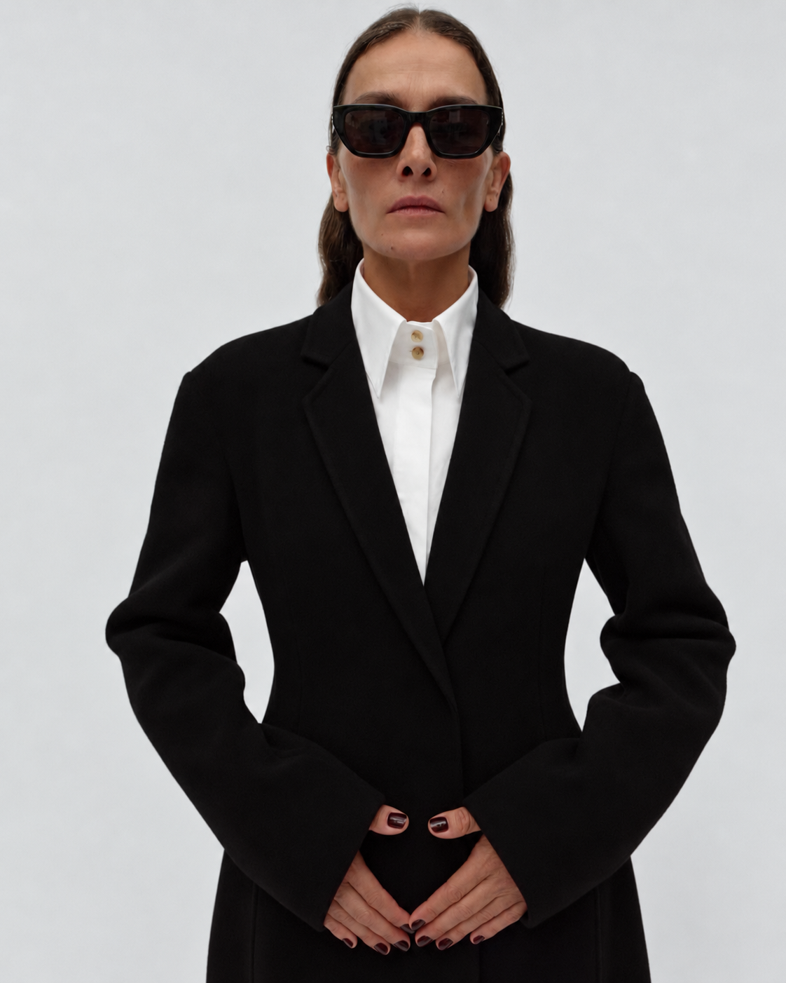 Celine Longline Cashmere Wool Coat