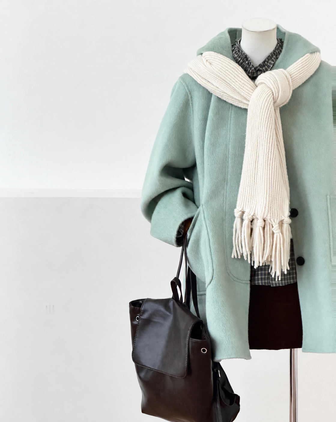 Sera 100% Wool Hooded Jacket