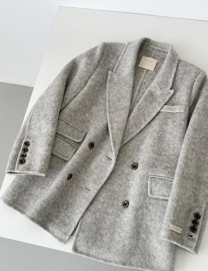 Ember Wool Double-breasted Blazer - 3 Colors