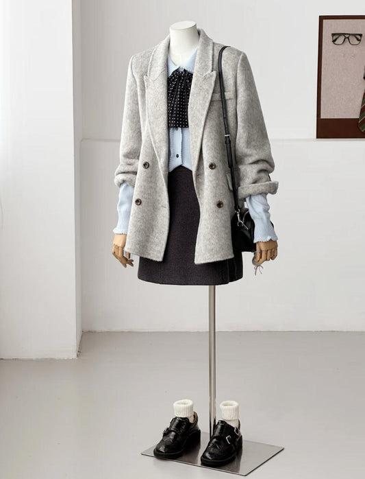 Ember Wool Double-breasted Blazer - 3 Colors