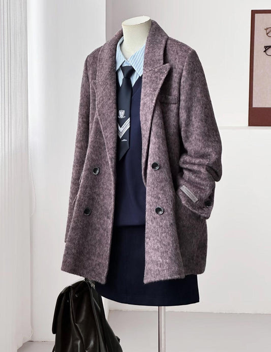 Ember Wool Double-breasted Blazer - 3 Colors