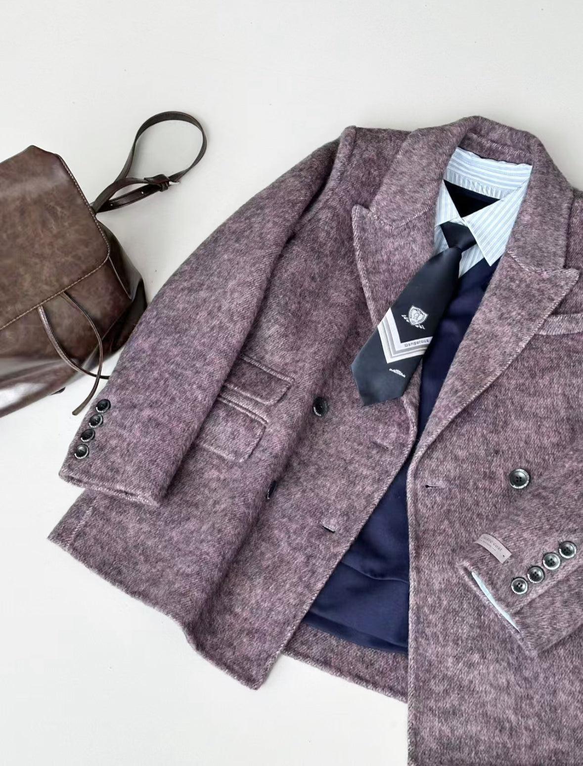 Ember Wool Double-breasted Blazer - 3 Colors