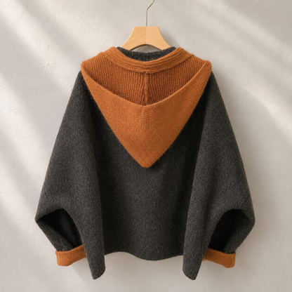 Mori Knit Hood 100% Pure Wool Jacket