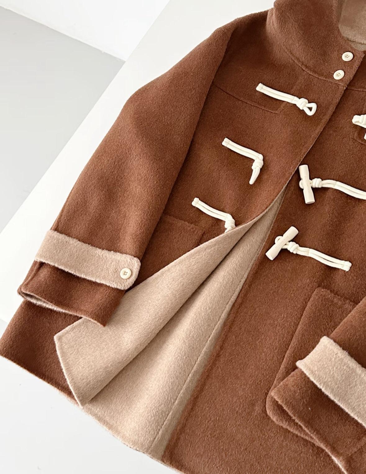 Fern Hooded Duffle Coat - 3 Colors