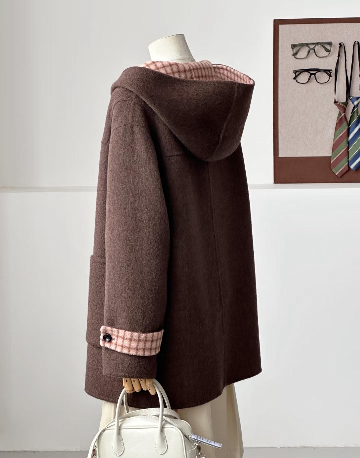 Fern Hooded Duffle Coat - 3 Colors