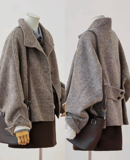 Elara Wool Jacket - 100% Natural Fabrics