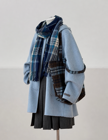 Sera 100% Wool Hooded Jacket