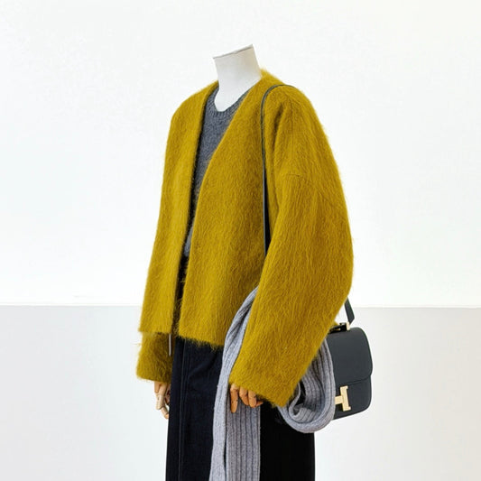 Lumi Cashmere Wool Blend Cardigan