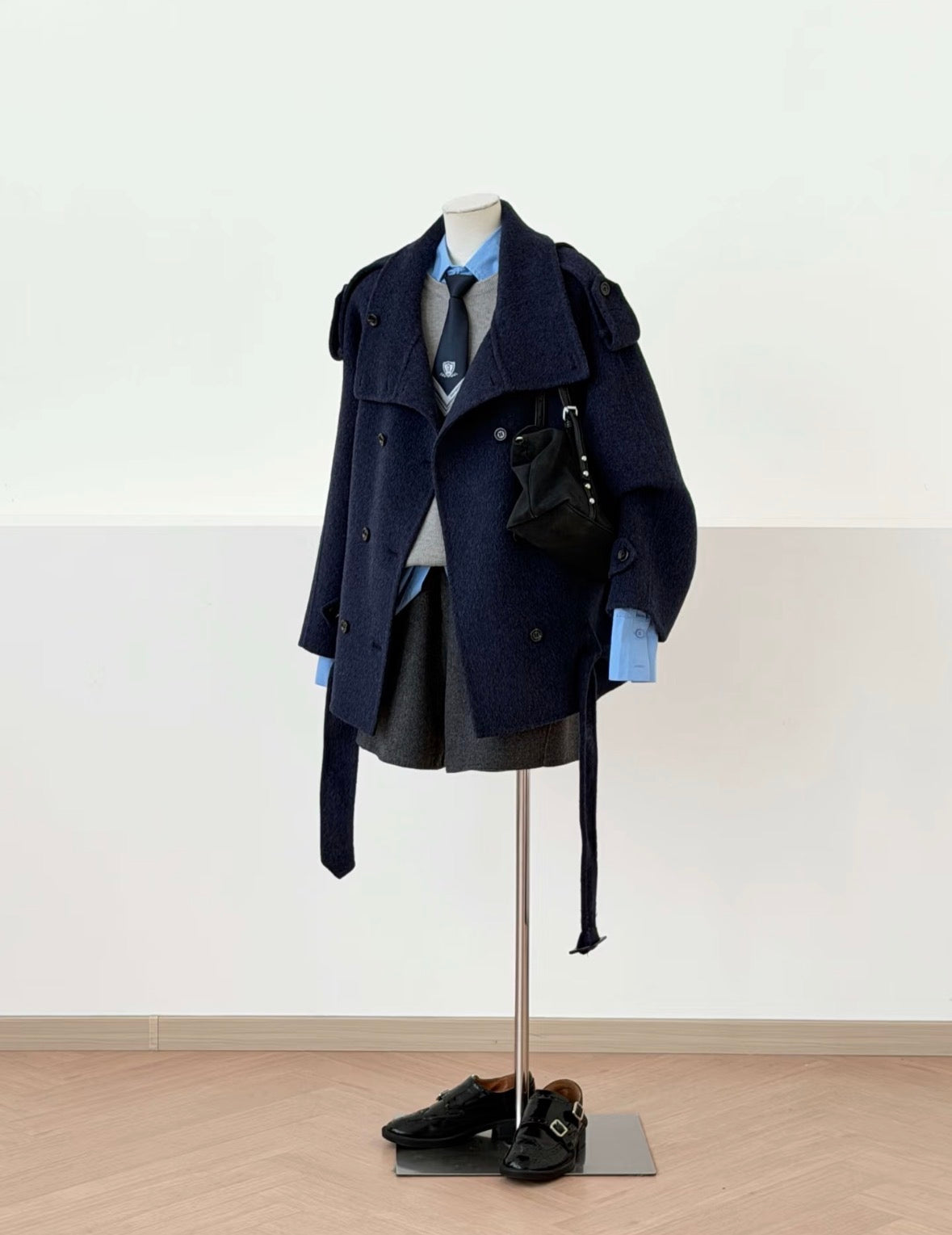 Cam Double Breasted Wool Jacket