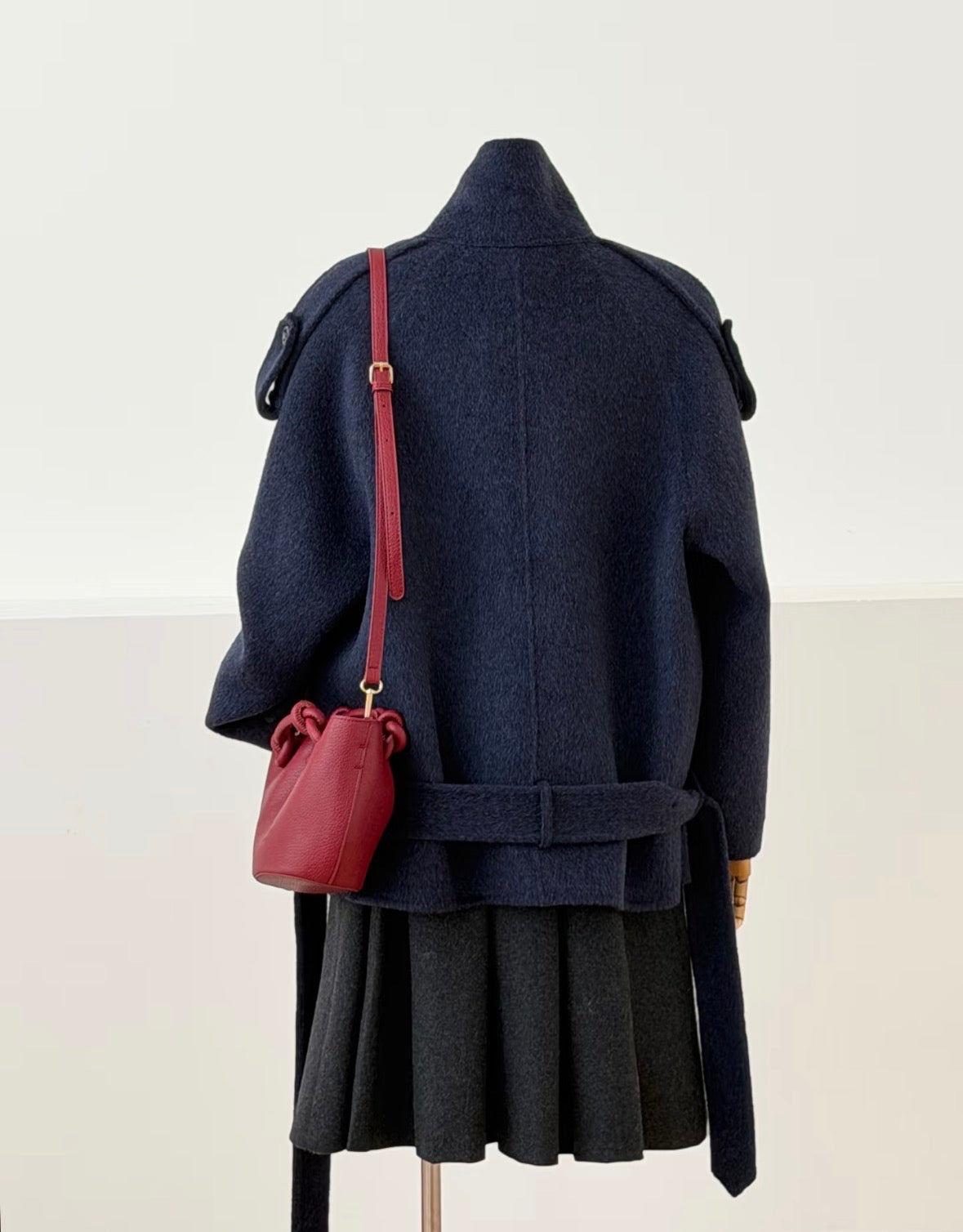 Cam Double Breasted Wool Jacket