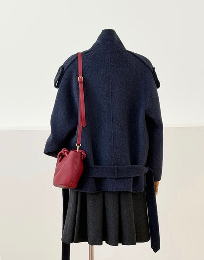 Cam Double Breasted Wool Jacket