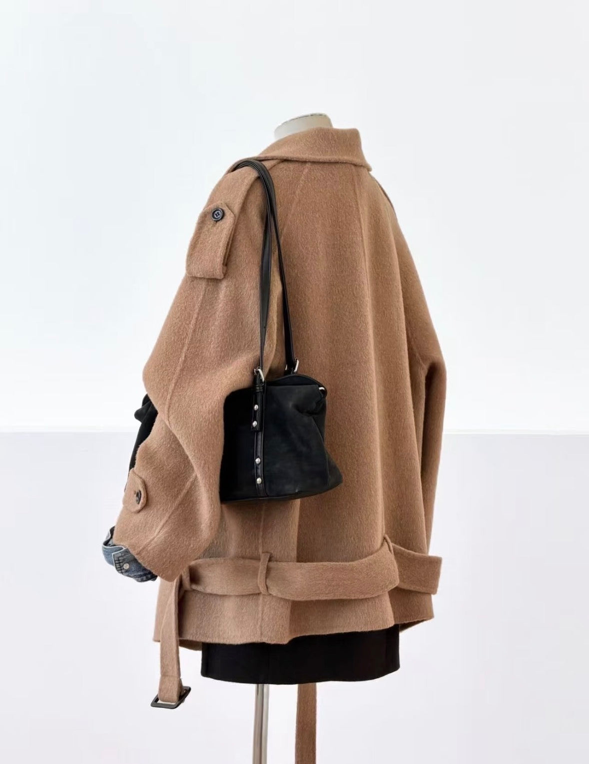 Cam Double Breasted Wool Jacket