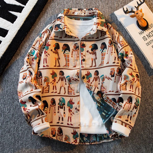 Folk Egyptian Embroidery Jacket A08