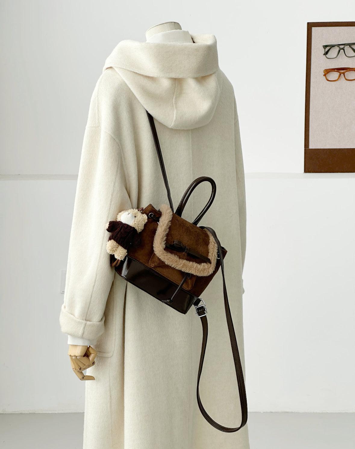 Judy Longline Wool Coat - Cream