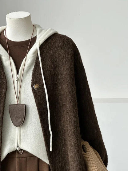 Lori Short Wool Jacket - Brown