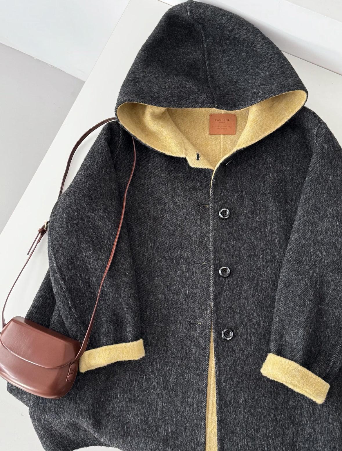 Maggie Two-tone Wool Jacket