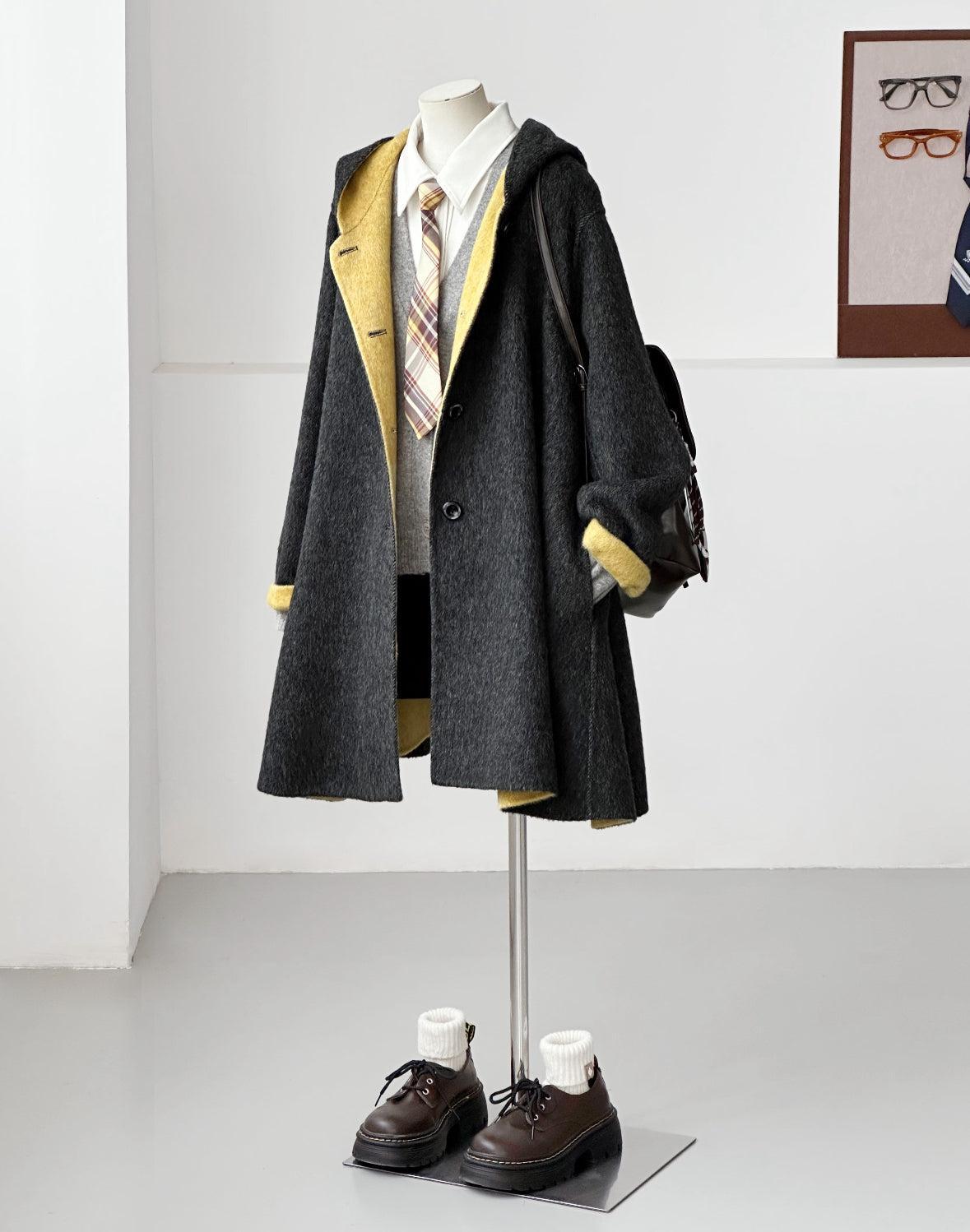 Maggie Two-tone Wool Jacket