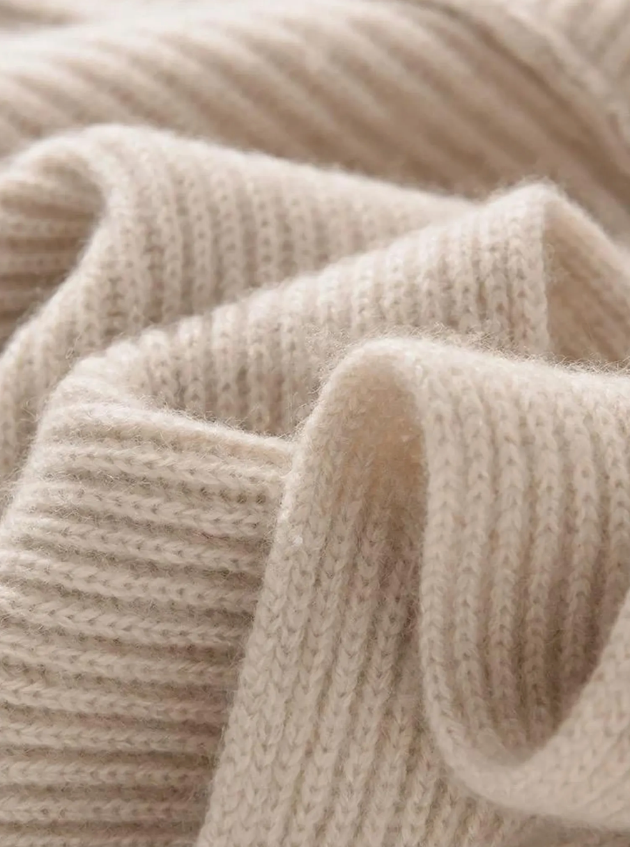 Wool Hooded Scarf