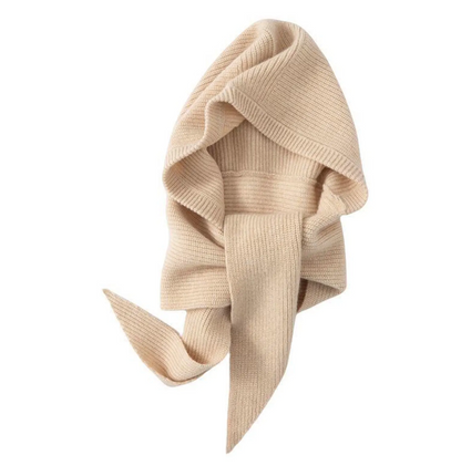 Wool Hooded Scarf