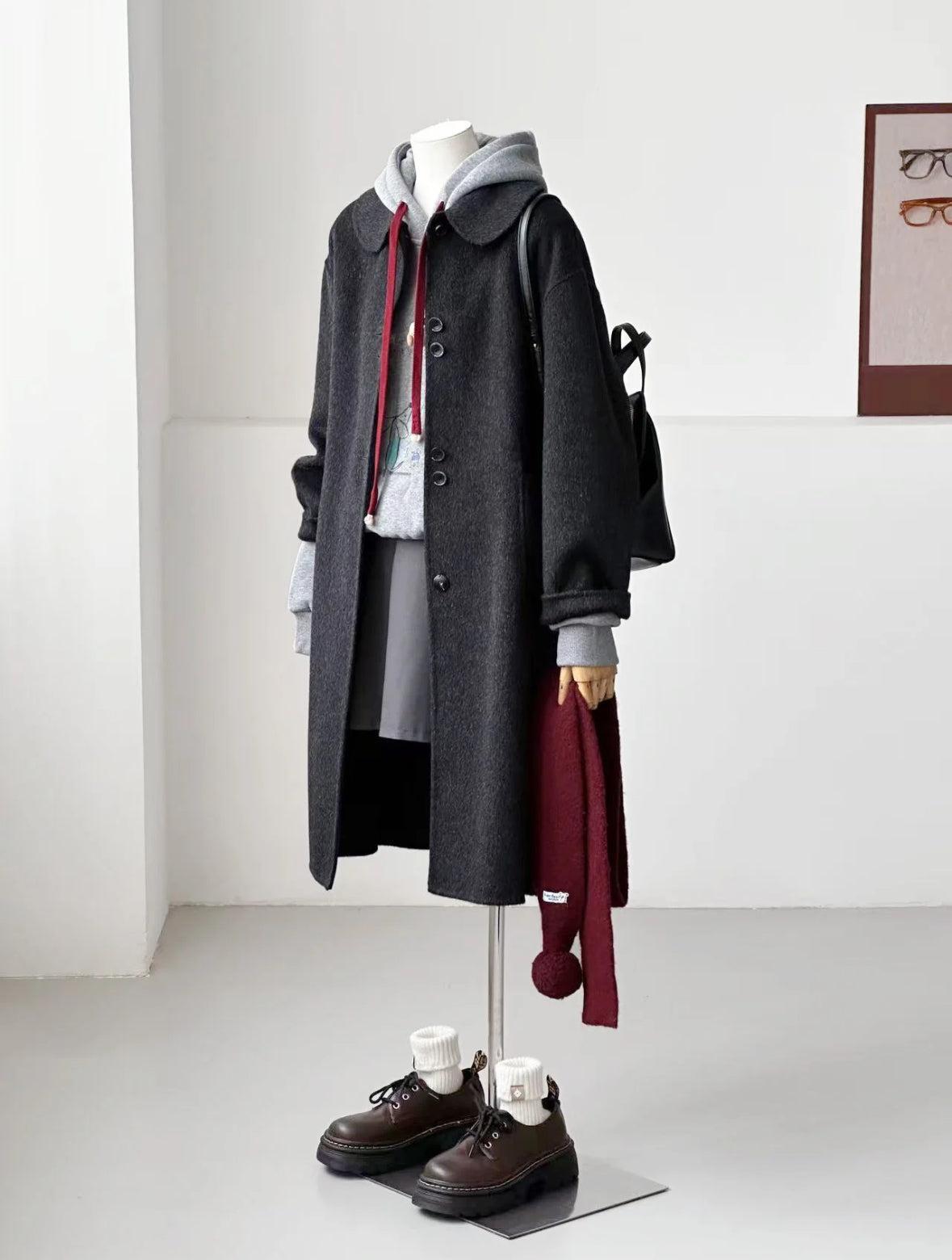 Venn Longline 100% Wool Trench Coat - 4 Colors