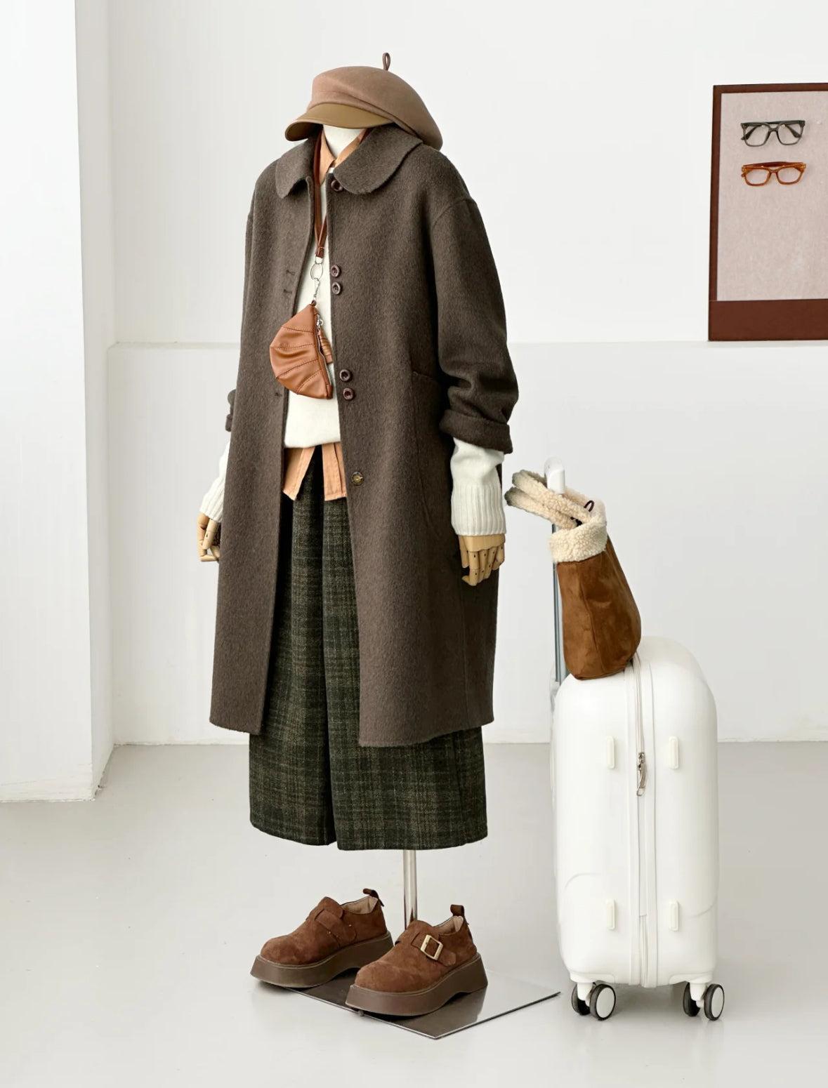 Venn Longline 100% Wool Trench Coat - 4 Colors