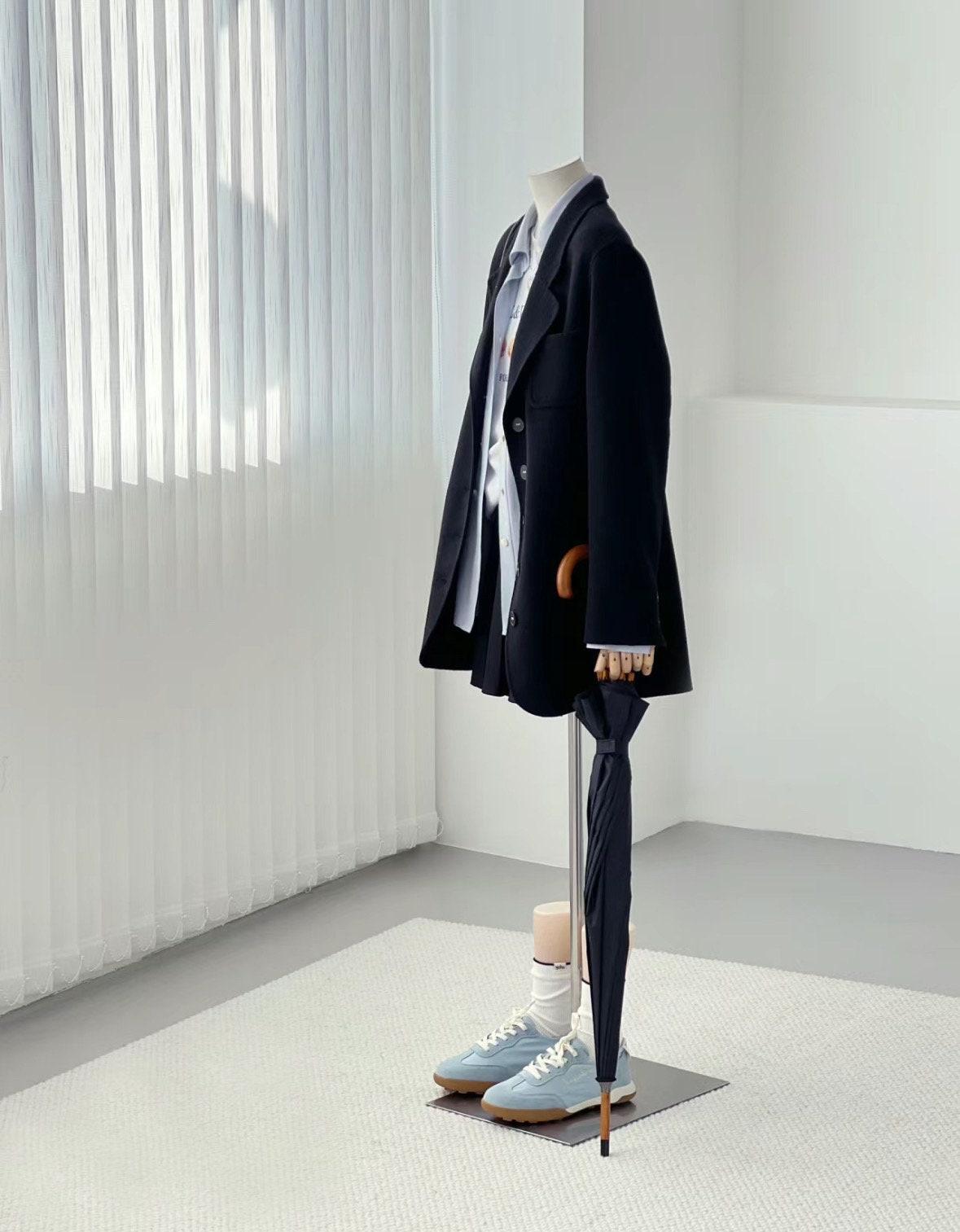 Blair Casual Black Wool Blazer